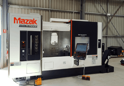 Haas VF4SS con HRT210 rotary table